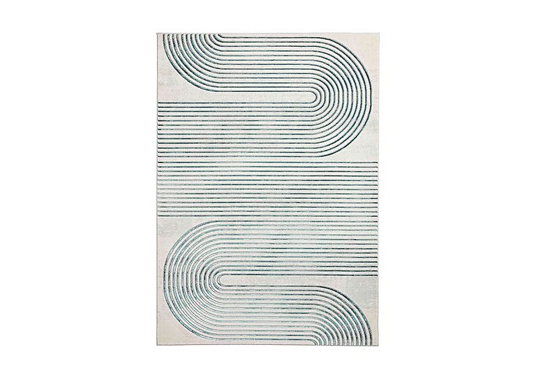 Akira Rug - 120cm-x-170cm - Green & Grey