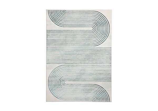 Akira Rug  160cm x 220cm  Green  Grey | Bed Sava