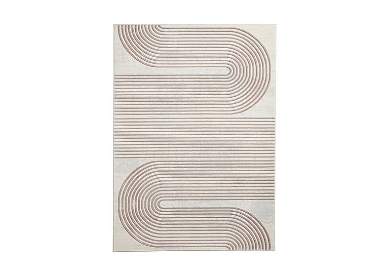 Akira Rug - 120cm-x-170cm - Rose & Grey