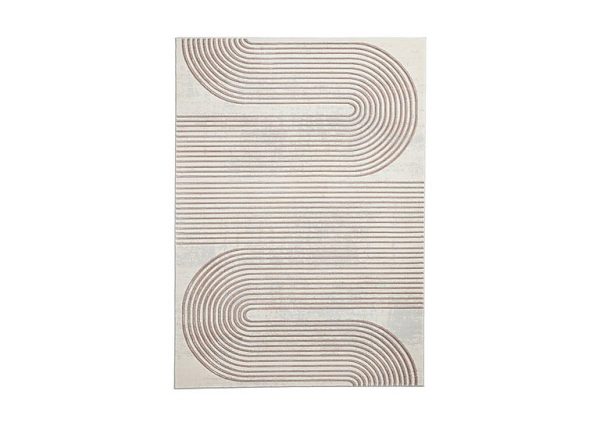 Akira Rug  160cm x 220cm  Rose  Grey | Bed Sava