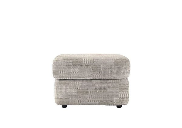 G Plan  Chloe Fabric Footstool  Faro Sky | Bed Sava