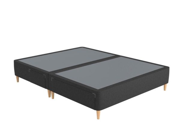 TheraPur® Shallow Divan Base  60 Super King  Grey | Bed Sava