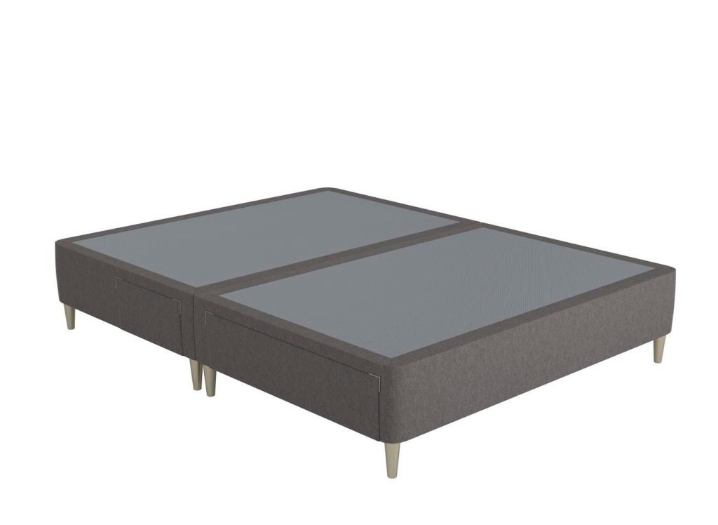 TheraPur® Shallow Divan Base - 6'0 Super King - Grey
