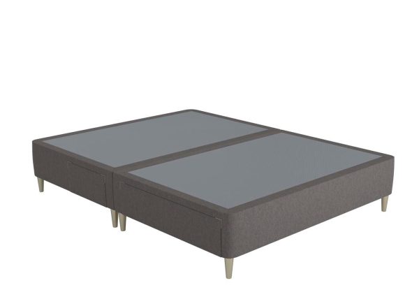 TheraPur® Shallow Divan Base  60 Super King  Grey | Bed Sava