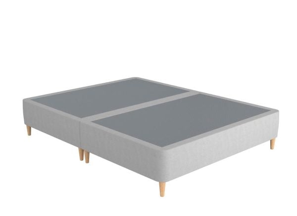 TheraPur® Shallow Divan Base  50 King  Silver | Bed Sava