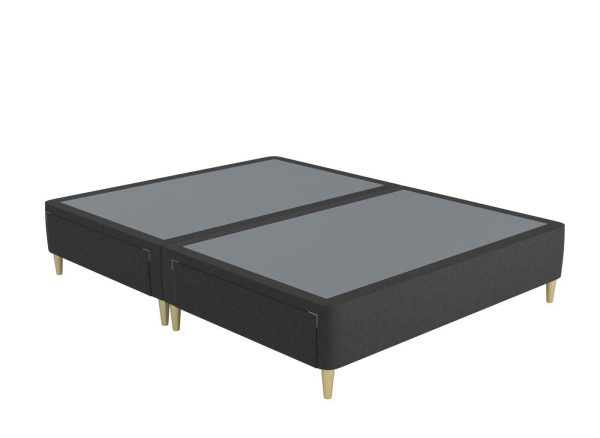 TheraPur® Shallow Divan Base  60 Super King  Grey | Bed Sava