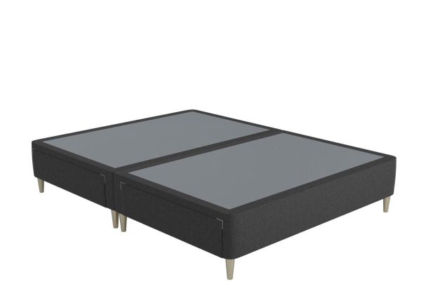 TheraPur® Shallow Divan Base  60 Super King  Grey | Bed Sava