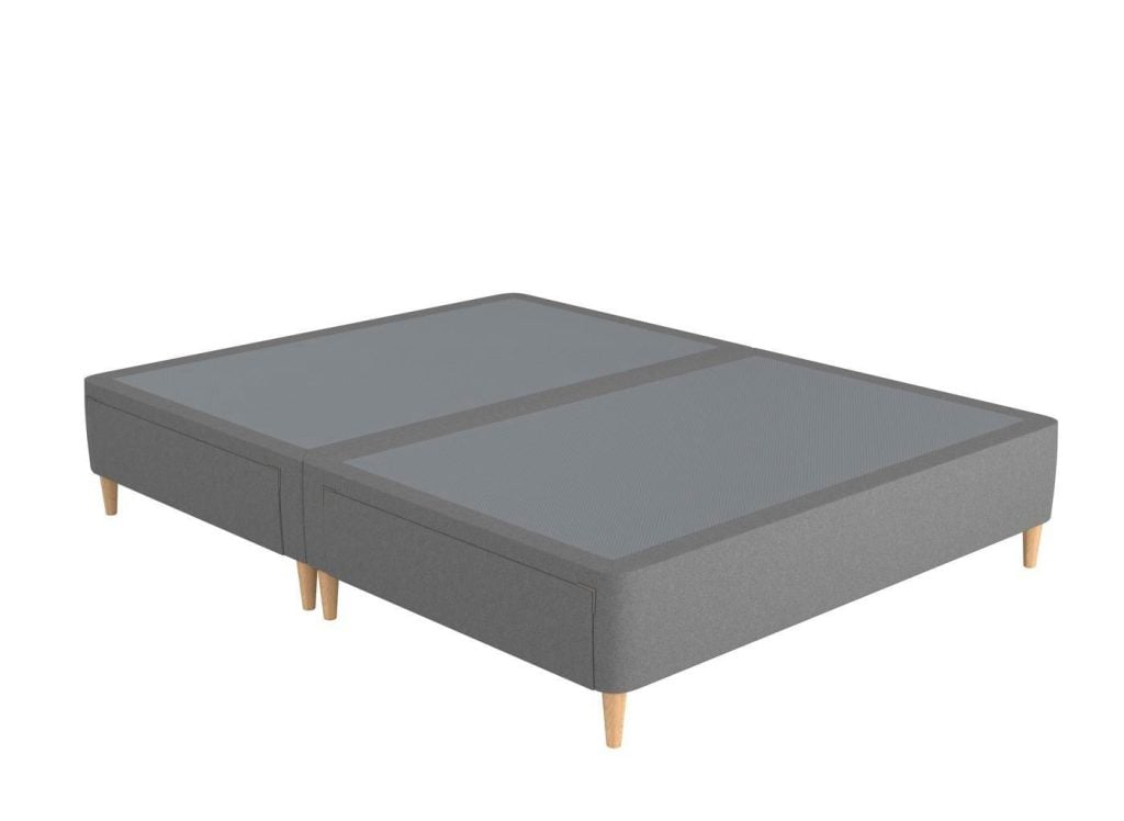 TheraPur® Shallow Divan Base - 6'0 Super King - Grey