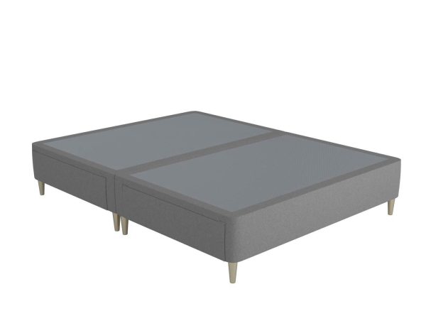 TheraPur® Shallow Divan Base  60 Super King  Grey | Bed Sava