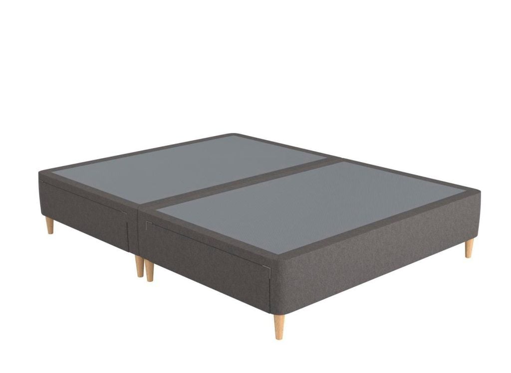TheraPur® Shallow Divan Base - 6'0 Super King - Grey