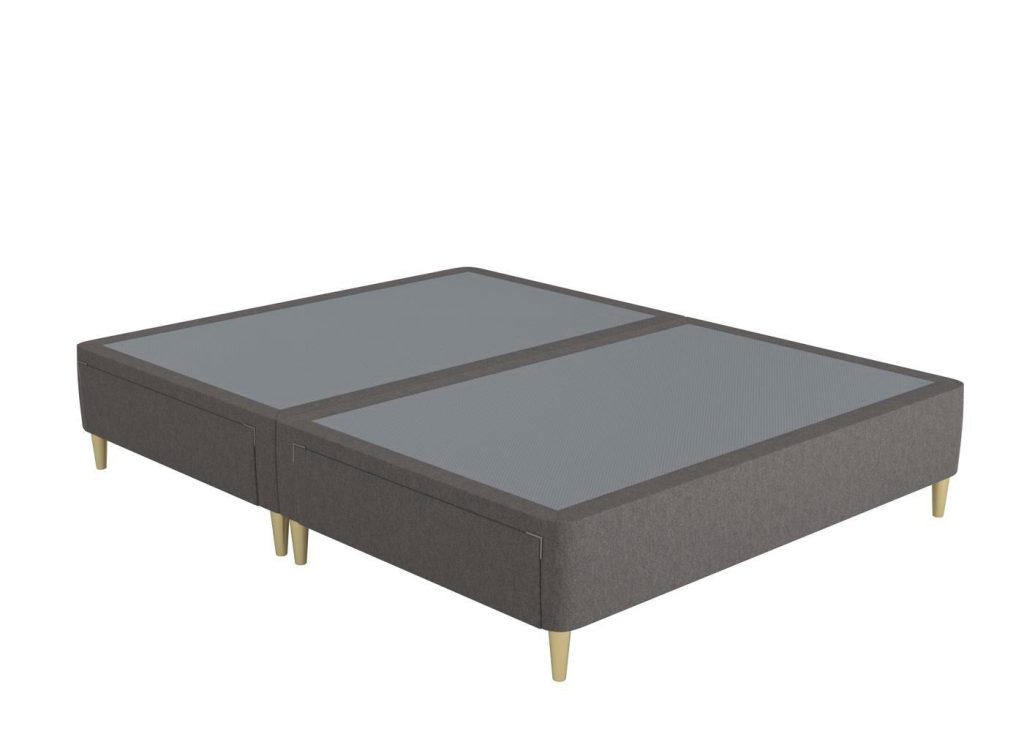 TheraPur® Shallow Divan Base - 5'0 King - Grey
