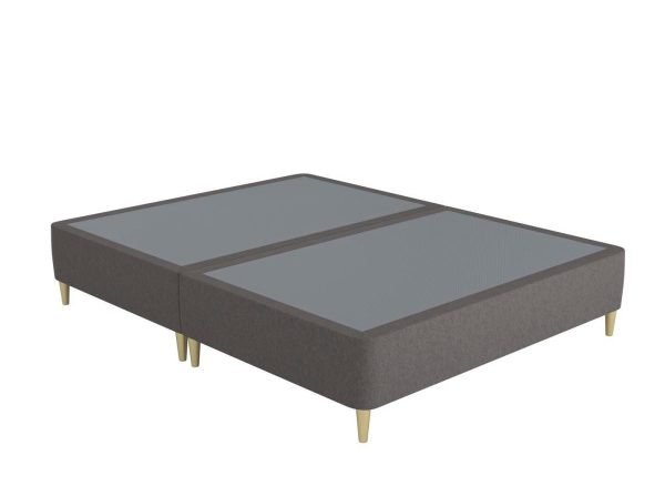 TheraPur® Shallow Divan Base  60 Super King  Grey | Bed Sava
