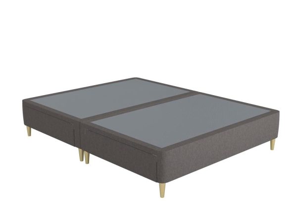 TheraPur® Shallow Divan Base  60 Super King  Grey | Bed Sava