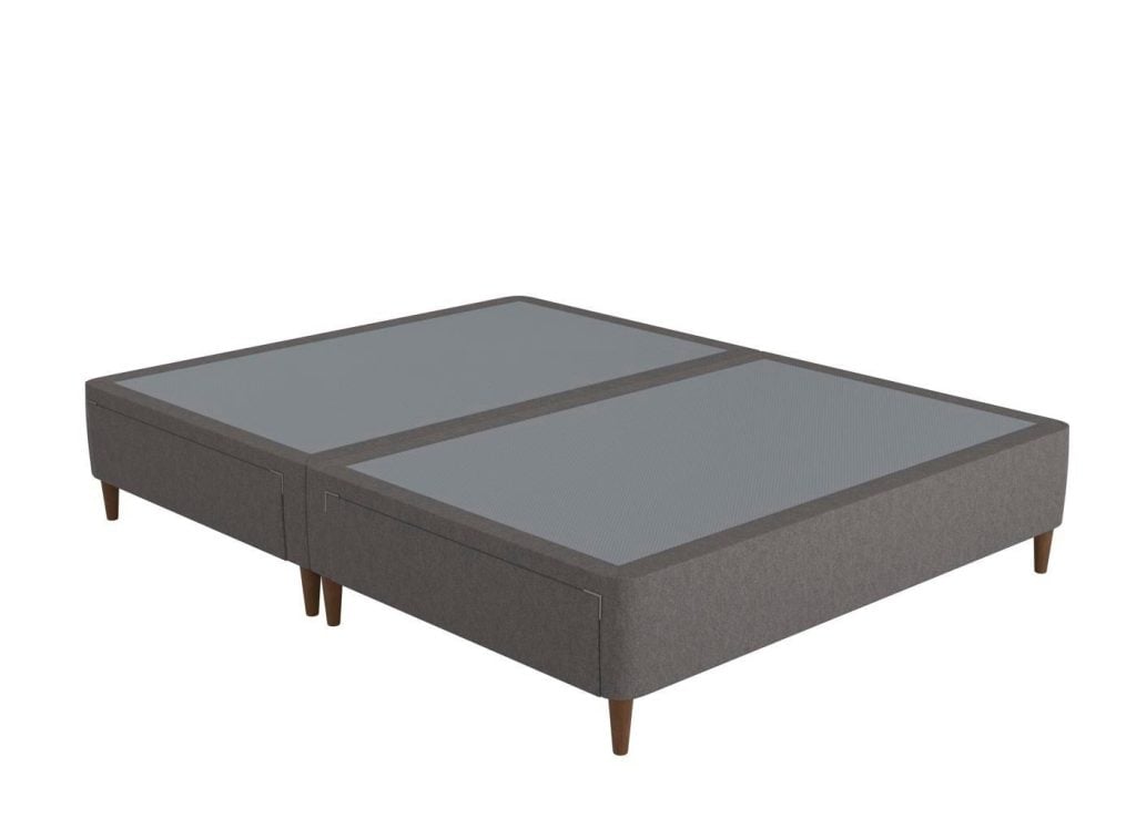 TheraPur® Shallow Divan Base - 6'0 Super King - Grey