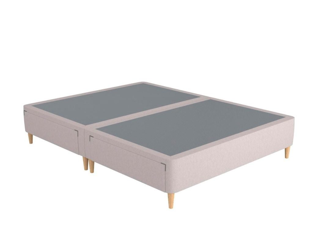 TheraPur® Shallow Divan Base - 6'0 Super King - Silver