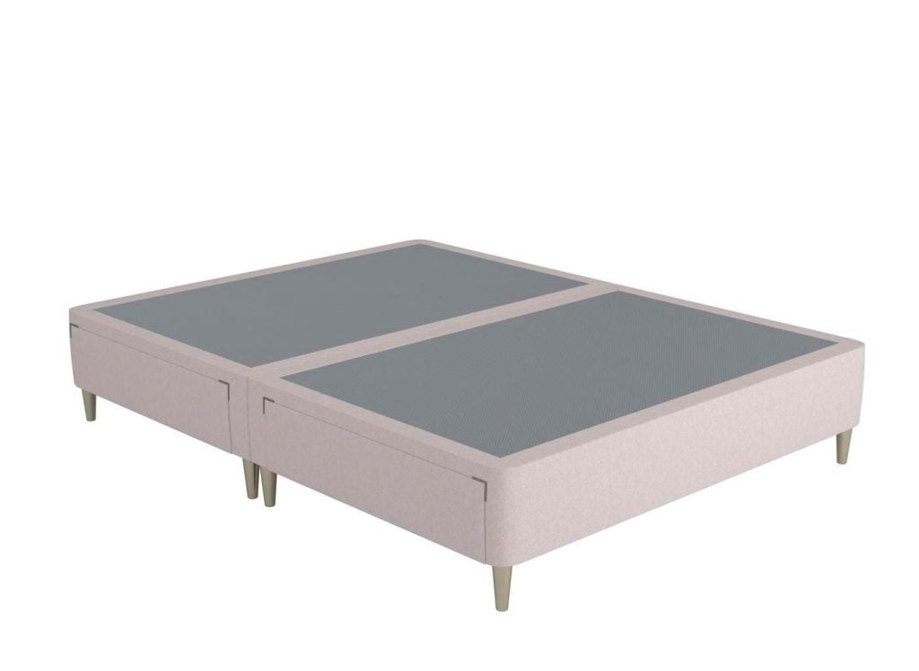 TheraPur® Shallow Divan Base - 6'0 Super King - Silver