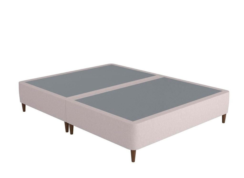 TheraPur® Shallow Divan Base - 6'0 Super King - Silver