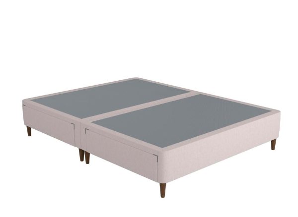 TheraPur® Shallow Divan Base  60 Super King  Silver | Bed Sava