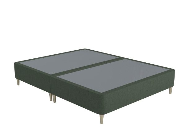 TheraPur® Shallow Divan Base  30 Single  Green | Bed Sava