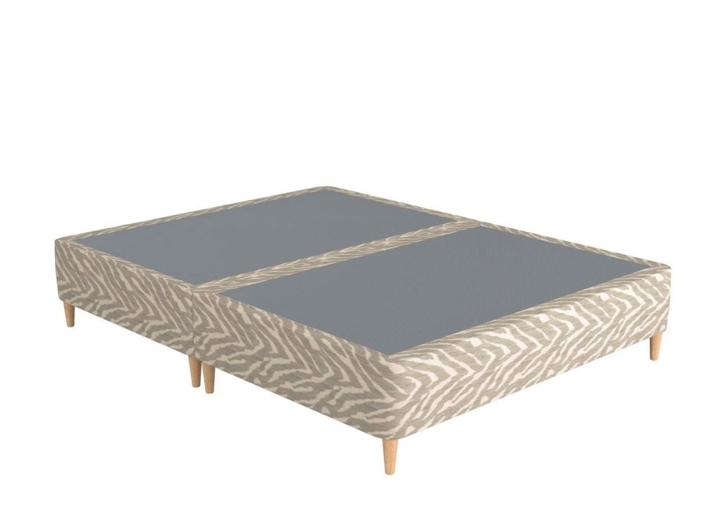 TheraPur® Shallow Divan Base - 6'0 Super King - Grey