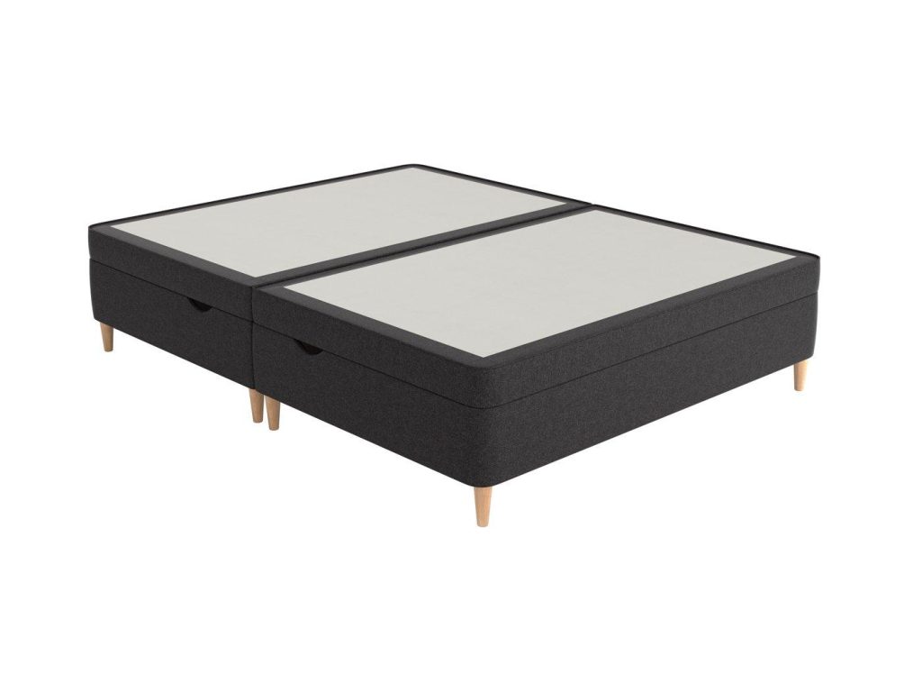 Therapur Slimline Ottoman - 4'6 Double - Grey