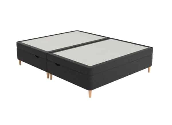 Therapur Slimline Ottoman  50 King  Grey | Bed Sava