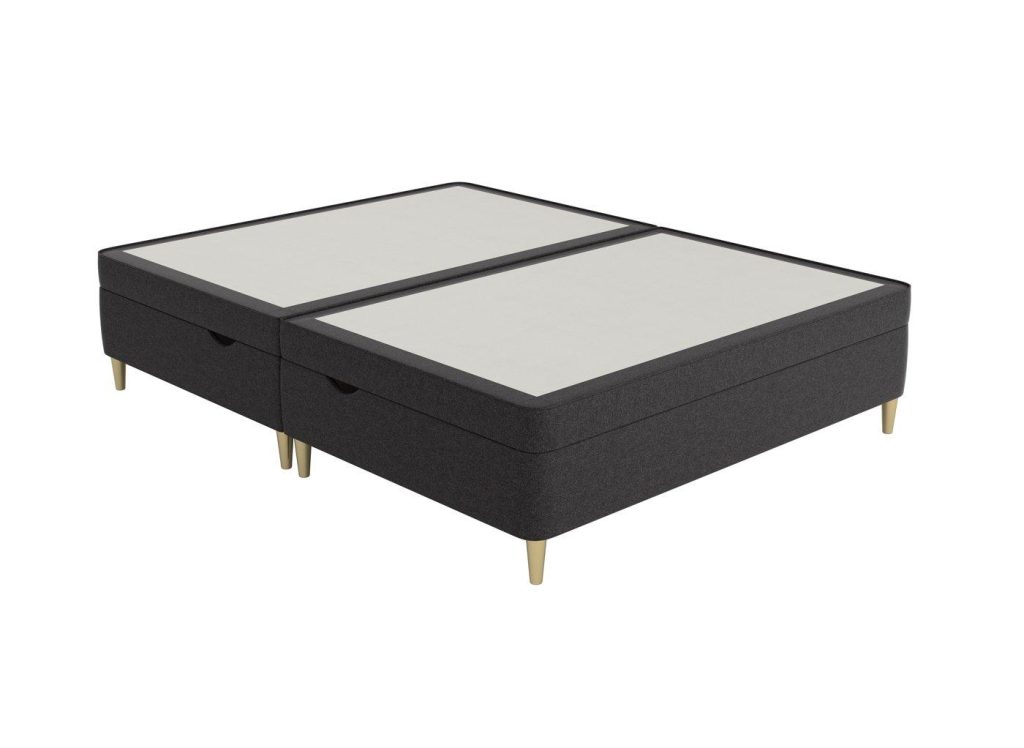 Therapur Slimline Ottoman - 4'6 Double - Grey
