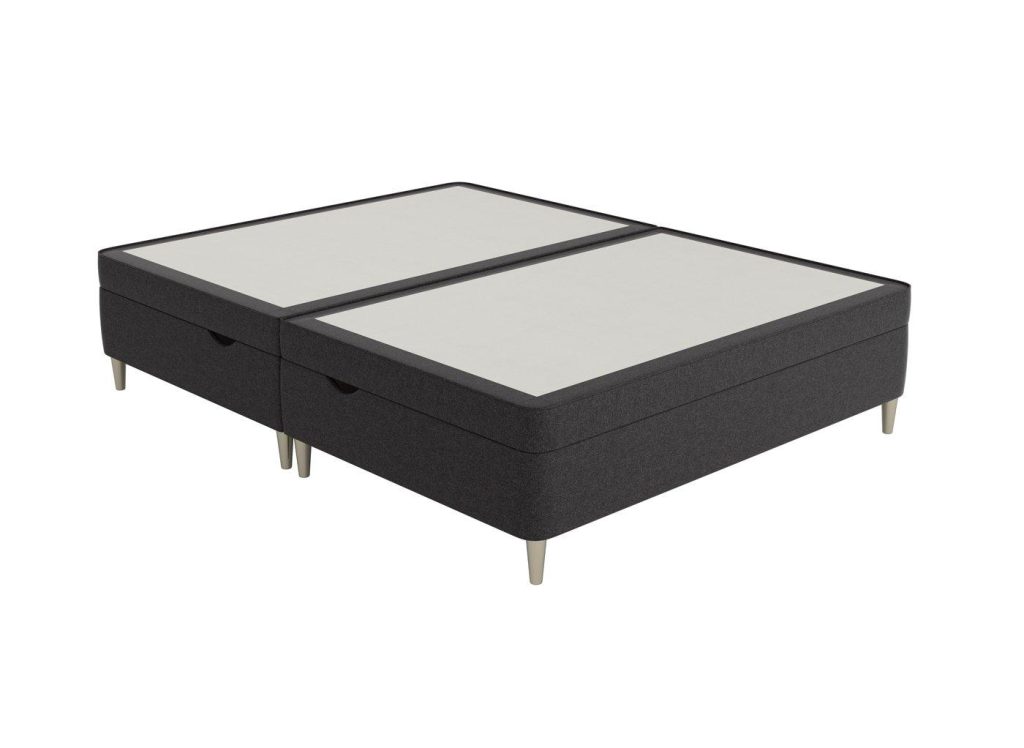 Therapur Slimline Ottoman - 4'6 Double - Grey