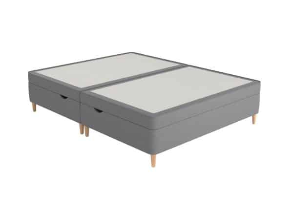 Therapur Slimline Ottoman  50 King  Grey | Bed Sava