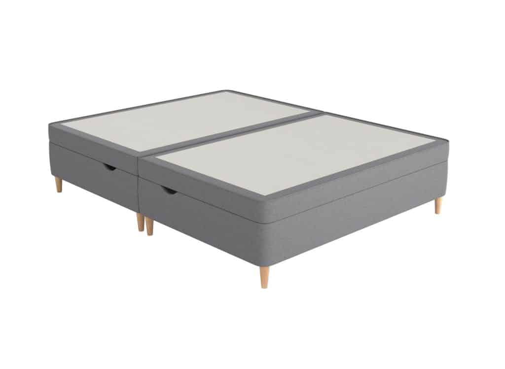 Therapur Slimline Ottoman - 6'0 Super King - Grey
