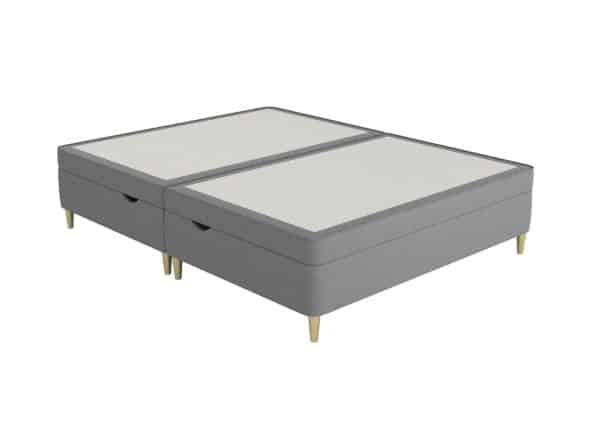 Therapur Slimline Ottoman  50 King  Grey | Bed Sava