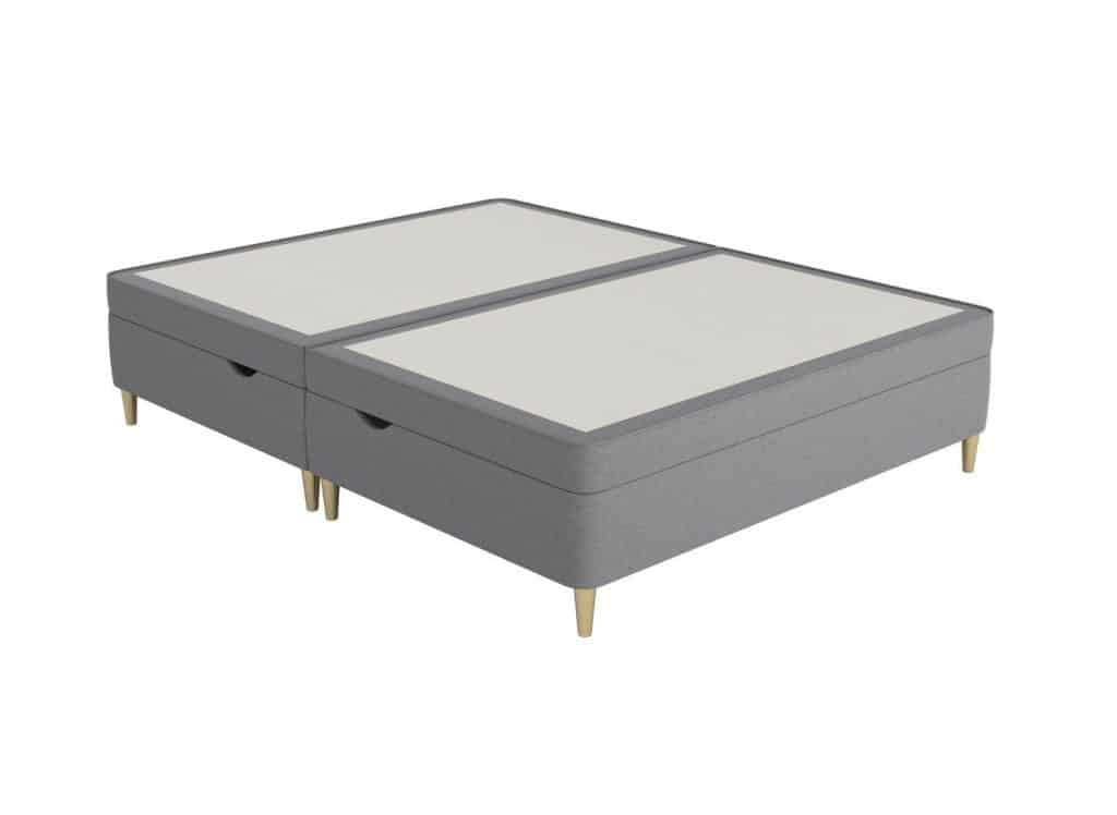 Therapur Slimline Ottoman - 6'0 Super King - Grey