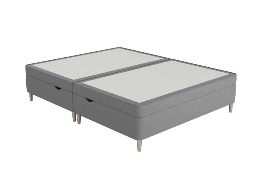 Therapur Slimline Ottoman - 6'0 Super King - Grey