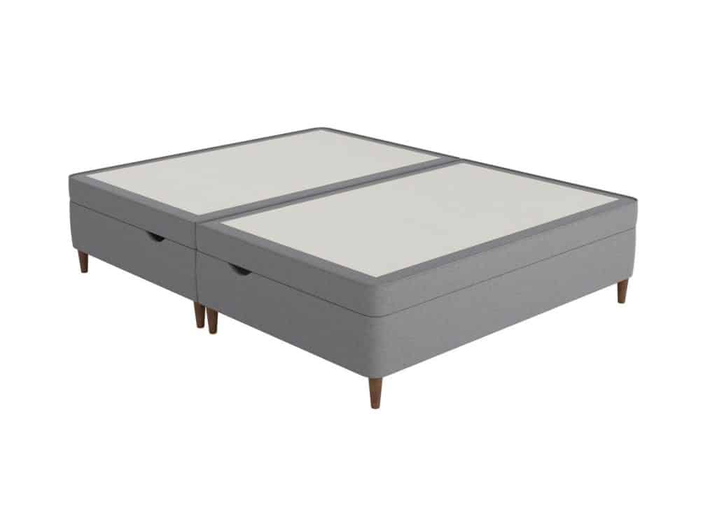 Therapur Slimline Ottoman - 6'0 Super King - Grey