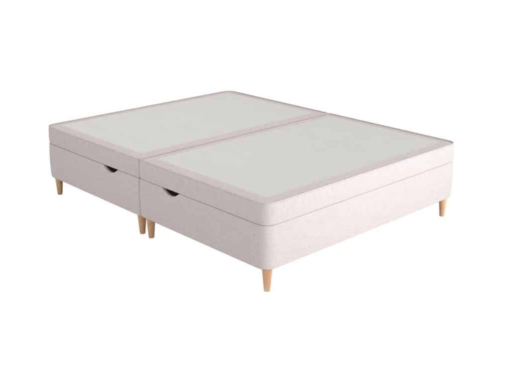 Therapur Slimline Ottoman - 4'0 Small Double - Silver