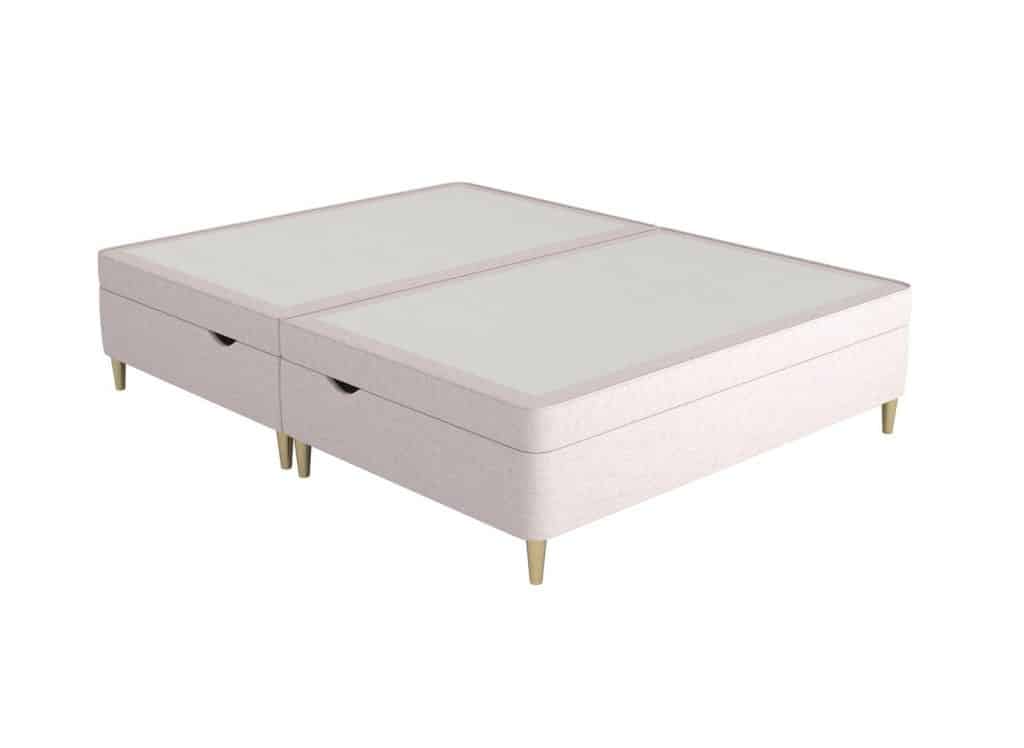 Therapur Slimline Ottoman - 6'0 Super King - Silver