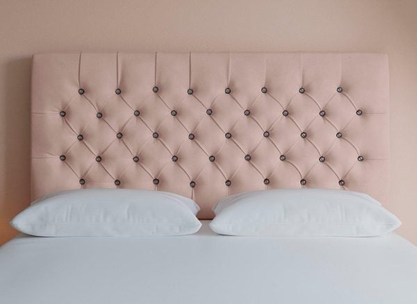 Sleepeezee Messina Headboard  40 Small Double  Pink | Bed Sava