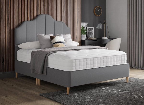 TheraPur® Shallow Divan Base  60 Super King  Grey | Bed Sava