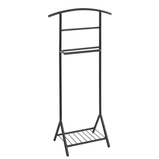Abbeville Metal Valet Stand In Black