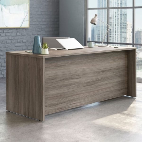 Aberdare Large Wooden Rectangular Laptop Desk In Hudson Elm | Bed Sava