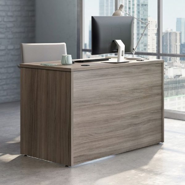 Aberdare Small Wooden Laptop Desk In Hudson Elm | Bed Sava