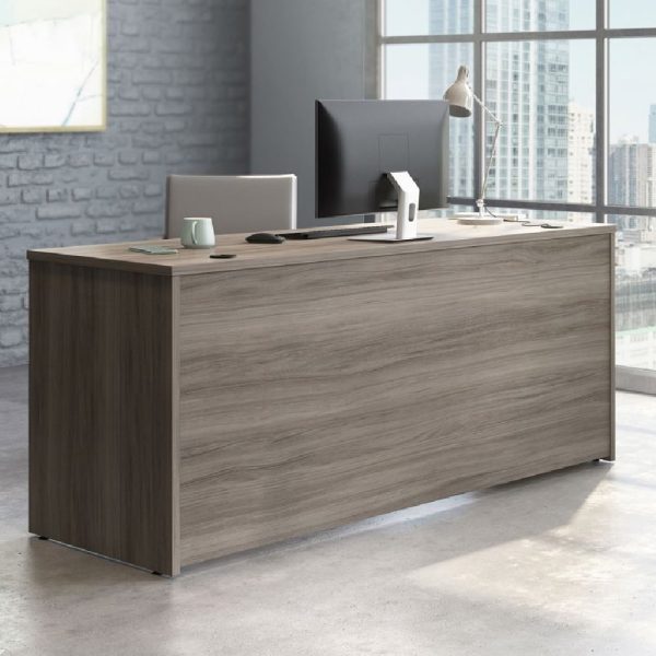 Aberdare Small Wooden Rectangular Laptop Desk In Hudson Elm | Bed Sava
