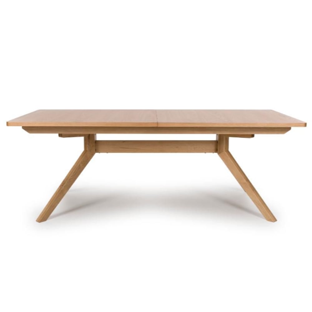 Allen Small Wooden Extending Dining Table In Natural