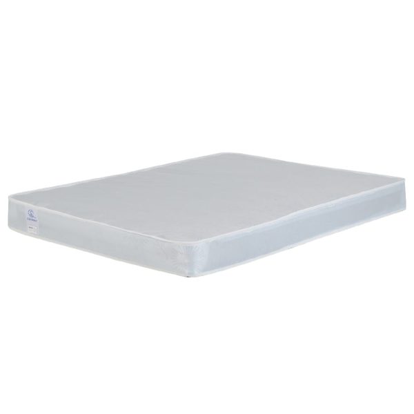 Alton Fabric Double Mattress In Ice Blue | Bed Sava