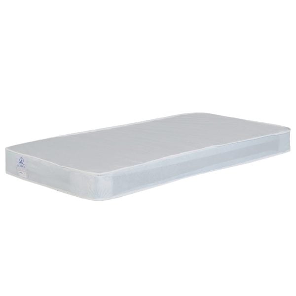 Alton Fabric Single Mattress In Ice Blue | Bed Sava