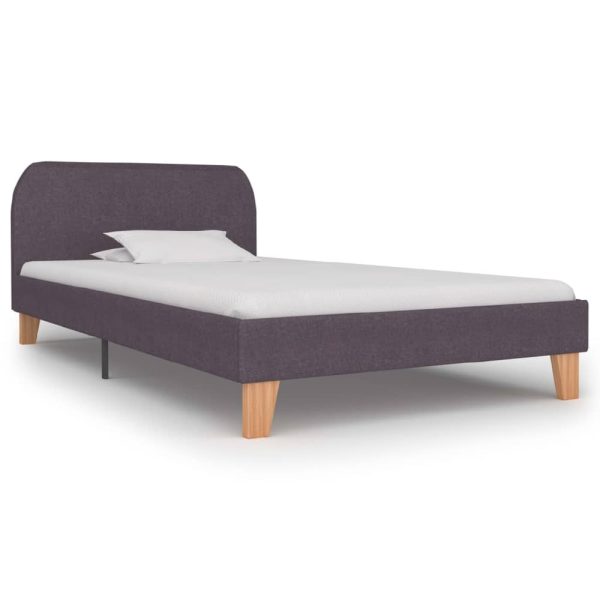 Annapolis Fabric Single Bed In Taupe | Bed Sava