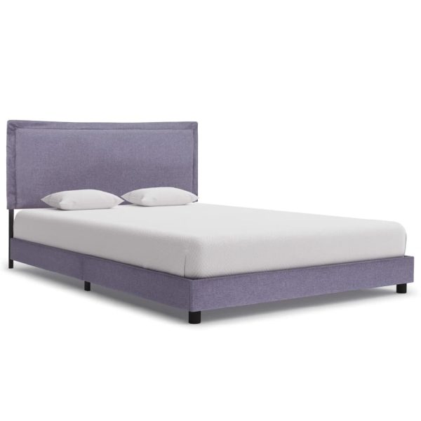 Arcadia Fabric Double Bed In Light Grey | Bed Sava
