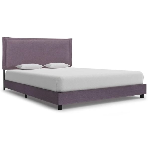 Arcadia Fabric Double Bed In Taupe | Bed Sava