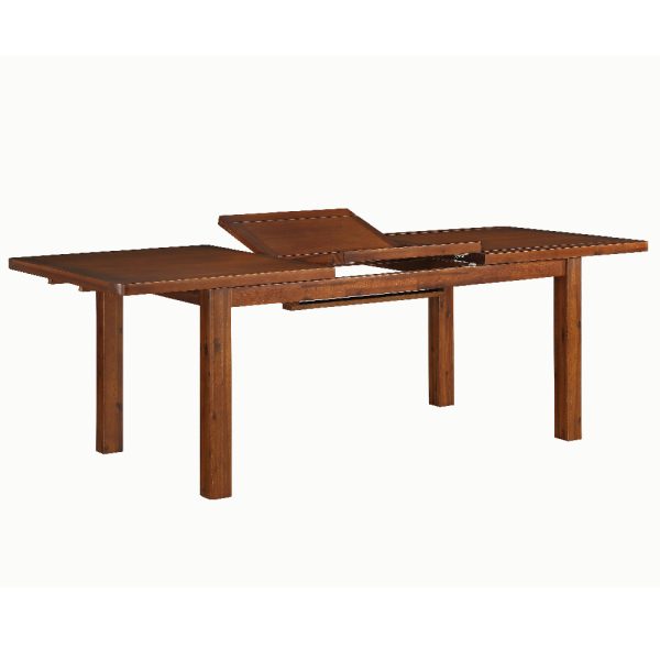 Areli Large Wooden Extending Dining Table In Dark Brown | Bed Sava