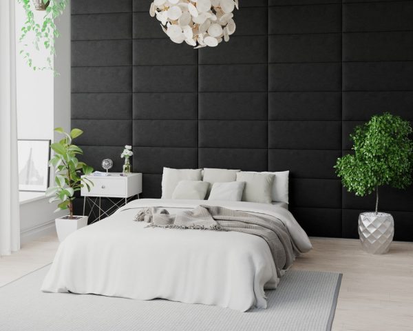 Aspire EasyMount Wall Mounted Upholstered Panels  Modular DIY Headboard | Bed Sava